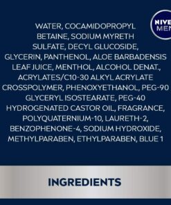 Nivea Men Maximum Hydration Moisturizing Face Wash with Aloe Vera, 5 Fl Oz Tube 5 Fl Oz (Pack of 1) 26 61nZMzGPfHL