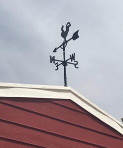Alternative view of Montague Metal Products 32-Inch Weathervane with Swedish Iron Rooster Ornament