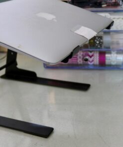 Pyle Portable Adjustable Laptop Stand - 6.3 to 10.9 Inch Anti-Slip Standing Table Monitor or Computer Desk Workstation Riser with Level Height Alignment for DJ, PC, Gaming, Home or Office - PLPTS25 47 61nbOShYaIL