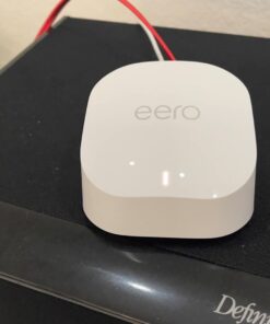 Amazon eero 6+ mesh Wi-Fi system | Fast and reliable gigabit speeds | connect 75+ devices | Coverage up to 4,500 sq. ft. | 3-pack, 2022 release eero 6+ 35 61nbkvBItmL