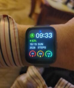 ENOMIR Smart Watch for Men Women(Answer/Make Call), Alexa Built-in,Fitness with Heart Rate SpO2 Sleep Monitor 100 Sports 5ATM Waterproof Activity Trackers and Smartwatches iOS&Android Phones Black 36 61neVOJ9GaL 1