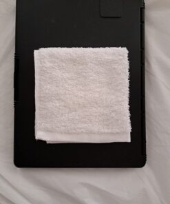 Utopia Towels Cotton Washcloths Set - 100% Ring Spun Cotton, Premium Quality Flannel Face Cloths, Highly Absorbent and Soft Feel Fingertip Towels (24 Pack, White) 24 51 61nf69WFA L