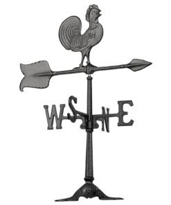 Whitehall Products 67 Rooster Accent Weathervane, 24", Black 14 61nfMjIU1ZL
