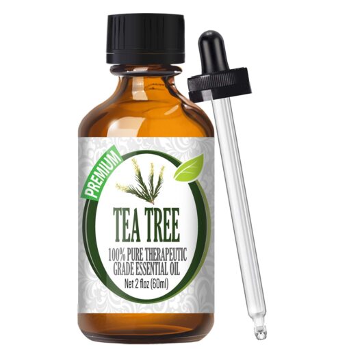 Healing Solutions 60ml Oils - Tea Tree Essential Oil - 2 Fluid Ounces 2 Fl Oz (Pack of 1)