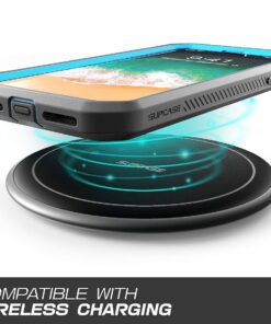 SupCase Unicorn Beetle Pro Series Case Designed for iPhone XR, with Built-in Screen Protector Full-Body Rugged Holster Case for iPhone XR 6.1 Inch (2018 Release) (Blue) Blue 20 61ngQ4c4VlL