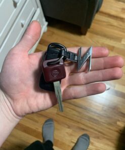 iJDMTOY Chrome Polished Ally Metal Letter Z Key Chain Ring Compatible With Nissan 240ZX 280ZX 300ZX 350Z 370Z Z Car 20 61ngRsDWkrL