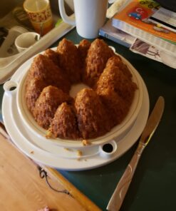 Nordic Ware Pine Forest Bundt Pan, Silver 50 61nganfasL