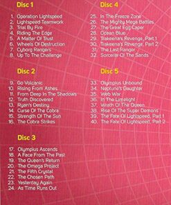 Power Rangers: Lightspeed Rescue: The Complete Series DVD August 11, 2015 9 61njnLPwqtL