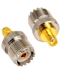 onelinkmore SMA Female to SO239 Female RF Two Way Radio Coax Adapter UHF Jack SO-239 Antenna Cable Connector for CB Radio Walkie Talkie SDR UV-5R Series Handheld Radio Pack of 2 2-Pack 12 61nllBtvfZL