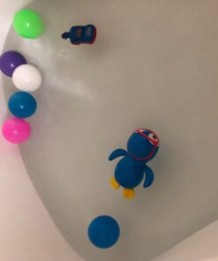 Munchkin® Wind Up Swimming Penguin Baby and Toddler Bath Toy, Blue 29 61npD2Rt8KL