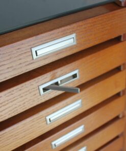 Collector's Knife Display Case Tool Storage Holder Cabinet Drawers Pocket Watch Collection Showcase Walnut Finish 22 61npNB6Jq3L