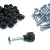 Pet Carrier Bolt Fasteners - Black Nylon Nuts (20 Pack, 7/8" Short Bolts) 20 pack 2 61npa27f5DL
