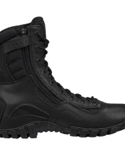 Tactical Research Khyber TR960Z 8" Lightweight Black Tactical Boots for Men with Zipper - Designed for Police, EMS, and Security Personnel with Vibram Ibex Traction Outsole 8.5 7 61nqIdTbdL 1