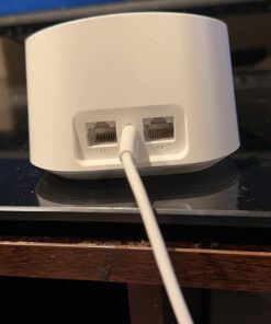 Amazon eero 6+ mesh Wi-Fi system | Fast and reliable gigabit speeds | connect 75+ devices | Coverage up to 4,500 sq. ft. | 3-pack, 2022 release eero 6+ 39 61nqWgDGVvL