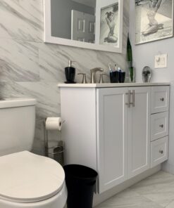 Umbra Skinny Trash Can Single Pack Black 30 61nr7MrXGgL