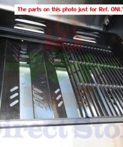 Direct Store Parts Kit DG149 Replacement for Charbroil 463247310,463257010 Gas Grill Burner,Crossover Tubes,Heat Shield-4 Pack (SS Burner + SS Carry-Over Tubes + Porcelain Steel Heat Plate) SS Burner + SS Carry-over tubes + Porcelain Steel Heat Plate 13 61nrmKQ1YXL 1