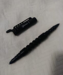 The Atomic Bear Tactical Pen - Pen With Window Breaker - Used in Police and Military Gear - Ballpoint Pens with Free 2nd ink refill 49 61nuK5K uvL