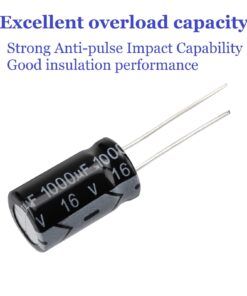 OCR 24Value 500pcs Electrolytic Capacitor Assortment Box Kit Range 0.1uF-1000uF 13 61nv KBwn9L