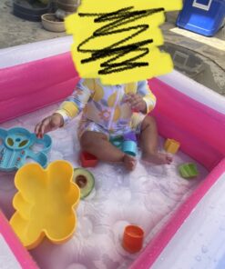 Intex Square Baby Pool - Pink 20 61nvfM4hXYL