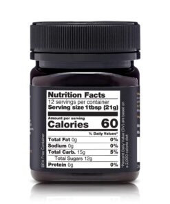Kiva Raw Manuka Honey, Certified UMF 20+ | MGO 850+ | 100% Pure Genuine New Zealand (8.8oz/250g Bottle) | Non-GMO | No Antibiotics | Traceable | UMF & MGO Certified 8.8 Ounce (Pack of 1) 36 61nwVuUljsL 1
