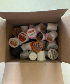 Crazy Cups Flavored Coffee Pods Variety Pack for Keurig K Cups Brewers, Assorted Flavored Coffee Sampler, 40 Count Flavored Coffee Variety Pack 40 Count (Pack of 1) 26 61nxPogRtfL