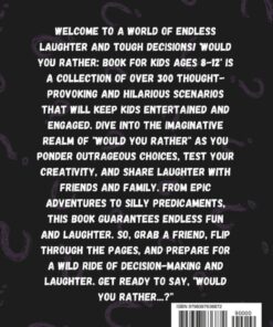 Alternative view of Would You Rather book for kids ages 8-12: 300+ Fun Scenarios & 15 Engaging Themes: Spark Laughter & Imagination in Kids Ages 8-12 with this Ultimate 'Would You Rather' Adventure! Paperback, Large Print