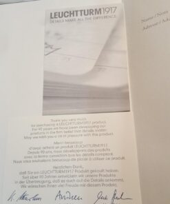 LEUCHTTURM1917 - Notebook Hardcover Medium A5-251 Numbered Pages for Writing and Journaling (Anthracite, Dotted) Anthracite 35 61o 1doHRL