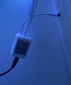 BZONE 2-Port 44 Keys Wireless IR Remote Controller for SMD 5050 3528 RGB LED Strip Lights, Dual 4-pin Output Remote Controller Dimmer for 2pcs RGB LED Strips DC12-24V 2-port Rgb Controller 21 61o0UABHP9L