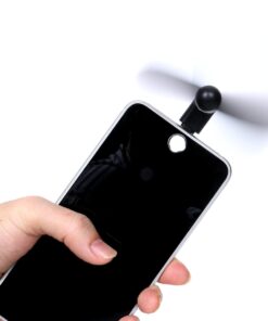 Stouch Mini Portable Dock Cool Cooler Rotating Fan iPad iPhone 7 Plus 6 6S 6 Plus 5 8 pin lightning - Black 12 61o0dF3dKmL