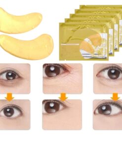 CCbeauty 10-Pack Collagen Crystal Lip Mask Eye Mask Nose Blackhead Mask Care Gel MIX Package 18 61o12wievtL