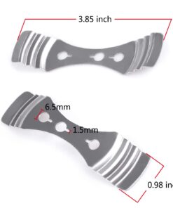 EricX Light Metal Candle Wick Centering Device 21 Pieces Candle Wick Holder for Candle Making 21-pcs 8 61o29I V3kL