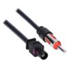 Metra 40-EU10 Antenna to Radio Adapter Cable for Select 2002-Up BMW/Volkswagen Vehicles,Black 21 61o2wSHG5wL