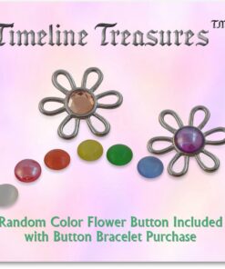 Timeline Treasures Charm Bracelet for Women, Fits European Bead Charms, Snap Button, 7.5 Inch 7.5 Inches (19 cm) 13 61o3PIiuMnL