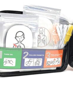 WNL Products WL120ES10 for Training use only AED Defibrillator Practi-Trainer Essentials Base Model AED Training Kit (1 Pack Kit) 15 61o5UqZWXNL