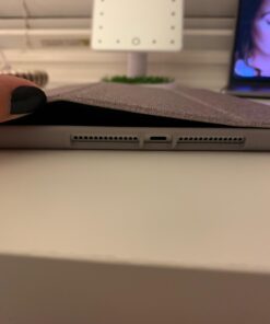 Soke iPad 6th/5th Generation Case with Pencil Holder, Smart iPad 9.7 inch Cases Trifold Stand with Shockproof Soft TPU Back Cover and Auto Sleep/Wake Function for Apple iPad 2018/2017, Violet 78 61o5aB3DjAL