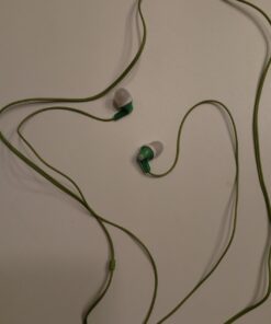 Panasonic ErgoFit Wired Earbuds, In-Ear Headphones with Dynamic Crystal-Clear Sound and Ergonomic Custom-Fit Earpieces (S/M/L), 3.5mm Jack for Phones and Laptops, No Mic - RP-HJE120-G (Green) Green 27 61o6bAQfLuL