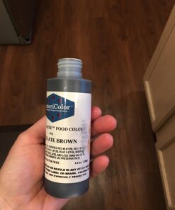 Americolor 4.5 Oz Chocolate Brown Soft Gel Paste 19 61o77BI 1BL