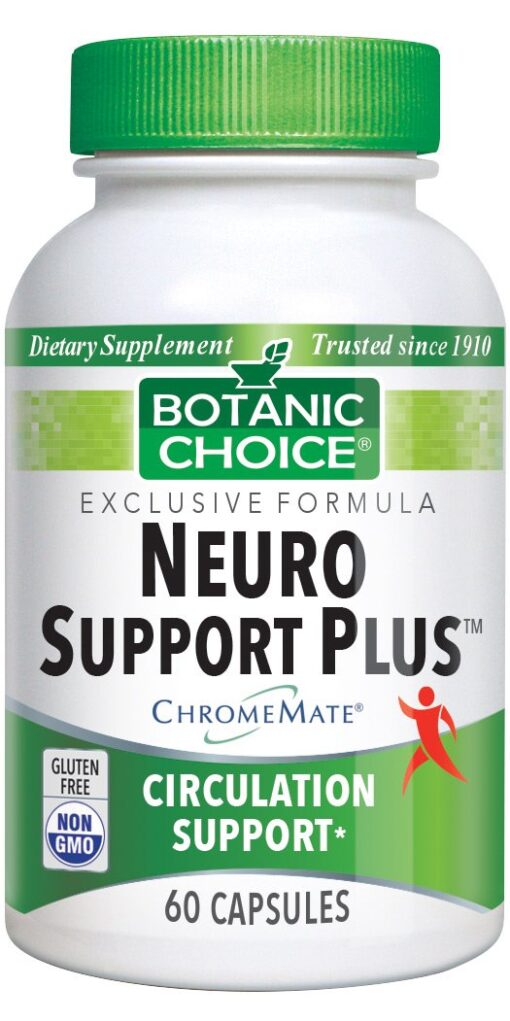 Botanic Choice Neuro Support Plus, 60 Capsules 60 Count