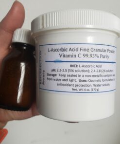 L-Ascorbic Acid Powder (Cosmetic Vitamin C Powder for Face) to Make Your Own Vitamin C Serum, Hyaluronic Acid Serums with Vitamin C & Other DIY Cosmetic Formulations for Skin Care 6 Oz 28 61o85EMNdSL