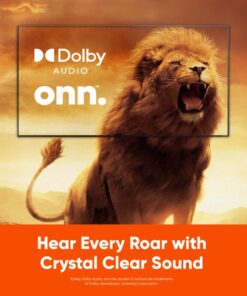 ONN 32-Inch Class HD 720p Smart TV + Free Wall Mount with Wi-Fi Connectivity and Mobile App | Flat Screen TV | Compatible with Home Kit | Alexa and Google Assistant (Renewed) 32" TV + Wall mount 18 61oAMlm6MVL