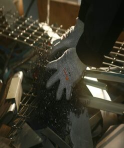 GYC Gloves, Cut Resistant Safety Work Gloves - Level 5 Cut Protection, 10 Pairs Pack - Excellent Dexterity & Breathability, Comfortable Soft PU coated (TK-713A/Size 10 - X-LARGE) Tk-713a_10(xl) 10 Pairs 10 61oB9gm75TL