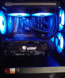 upHere RGB LED 120mm Case Fan,Quiet Edition High Airflow Adjustable Color LED Case Fan for PC Cases, CPU Coolers,Radiators System,5-Pack / C8123 60 61oBHQFFMZL