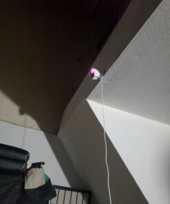 Blink Mini – Compact indoor plug-in smart security camera, 1080p HD video, night vision, motion detection, two-way audio, easy set up, Works with Alexa – 1 camera (White) White Camera Only 34 61oD07zOASL