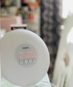 Philips SmartSleep Wake-Up Light Therapy Alarm Clock with Sunrise Simulation, White, HF3500/60 27 61oDI9sQLBL