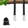 Tree Swing Hanging Straps Kit, Heavy Duty Holds 2200LBS 5FT Extra Long, with Safer Lock Snap Carabiners & Carry Pouch Bag 5 ft 12 61oEfMOSAyL