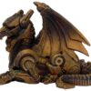 PTC 3.5 Inch Steampunk Sitting Winged Dragon Resin Statue Figurine