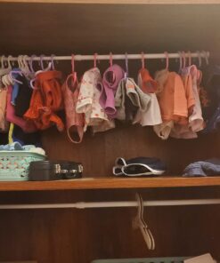 MyBrittany's 24 Pack 12 Pink 12 Purple Plastic Doll Hangers Fits 18 Inch Doll Clothes 21 61oGUa9 NwL