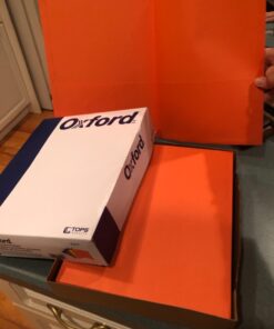 Oxford Two-Pocket Folders, Assorted Colors, Letter Size, 25 per box (57513) 18 61oH2cGqc4L