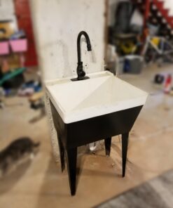 Wovier Faucet Plate,Oil Rubbed Bronze Sink Hole Cover Plate,6" Escutcheon Plate 304 Stainless Steel Deck Plate for 1 or 3 Hole Bathroom or Kitchen Sink Faucet Mixer Tap,Black Oil Rubbed Bronze 31 61oH9Ix2t0L