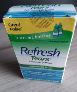 Refresh Tears Lubricant Eye Drops, 2 Count (Pack of 1) Refresh Tears (2 Count) 42 61oIPdXjsdL